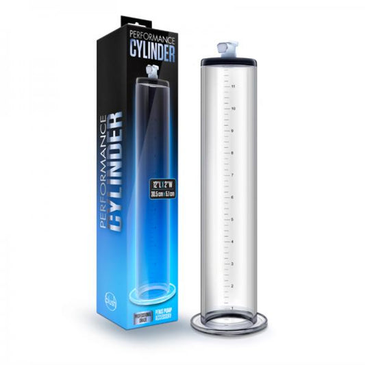 Performance - 12in X 2in Penis Pump Cylinder - Clear