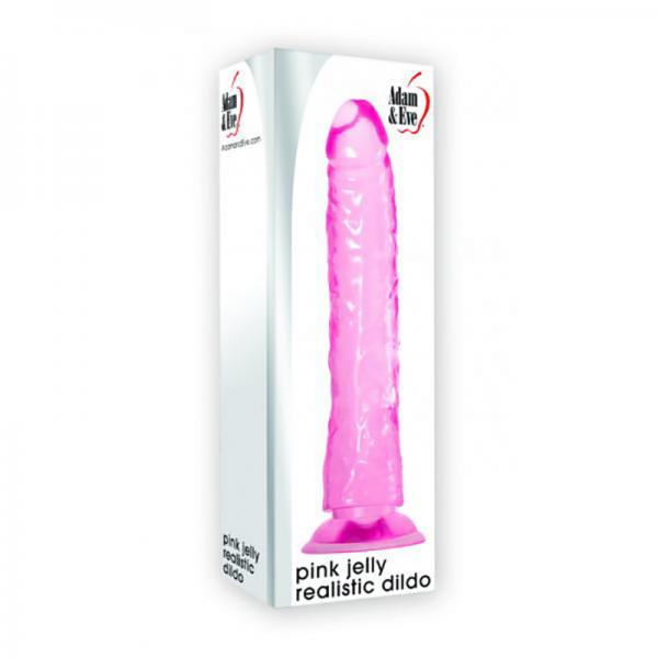 A&amp;e Pink Jelly Realistic Dildo