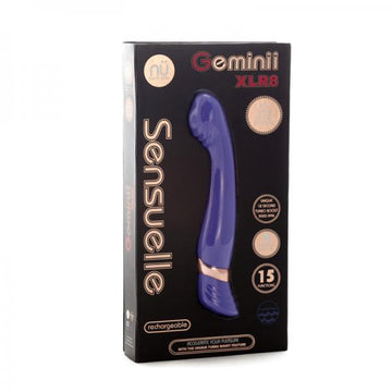 Sensuelle Geminii Xlr8 14 Func Double Motor Vibe - Ultra Violet