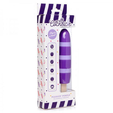 Pleasin&#039; Purple 10x Cocksicle Vibrator