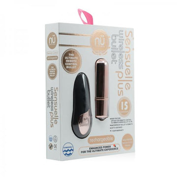 Sensuelle Remote Control Wireless Bullet Plus - Rose Gold