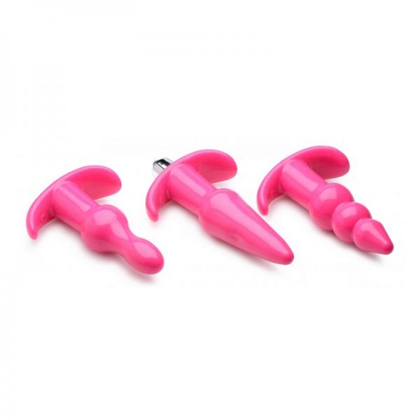 Thrill Trio Pink Anal Plug Set