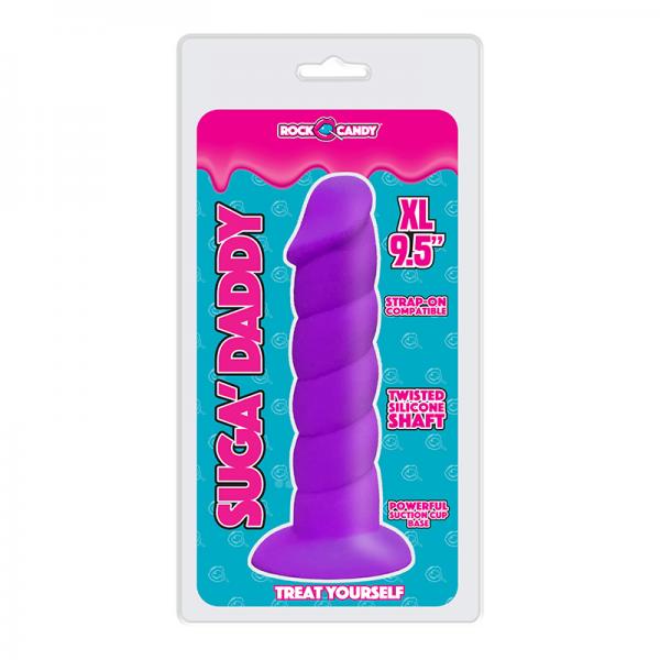 Suga-daddy 9.5&quot;  Purple