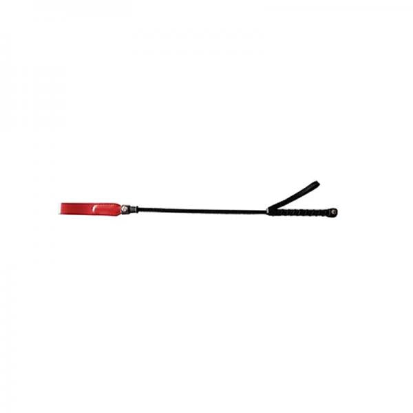 Short Riding Crop Slim Tip (20&quot;) - Red