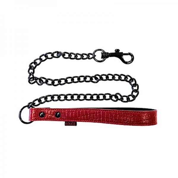 Leather Leash  Burgunday &amp; Black Accessories