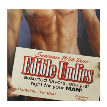 Edible Undies For Men Strawberry Chocolate