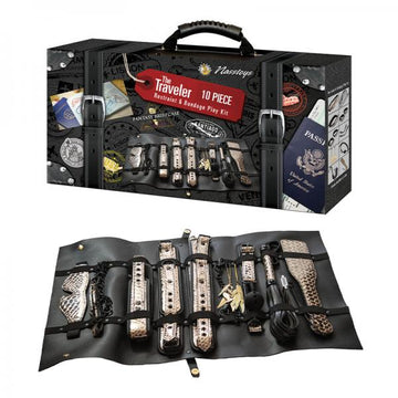 The Traveler Restraint &amp; Bondage Play Kit - 10 Pcs