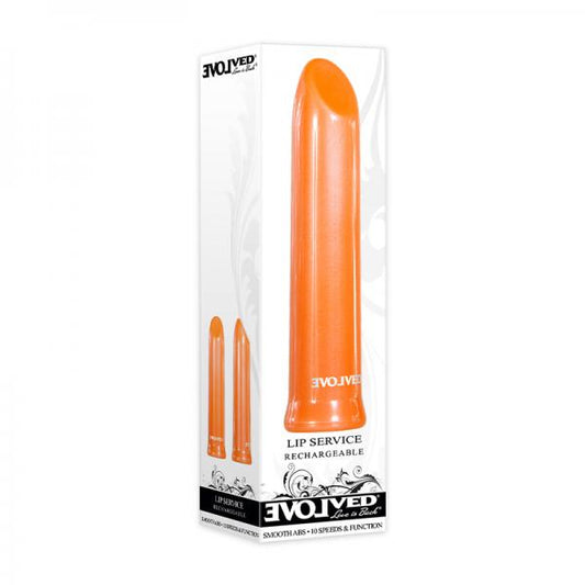 Evolved Lip Service Rechargeable Bullet - Orange