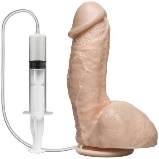 The Amazing Squirting Realistic Cock Beige