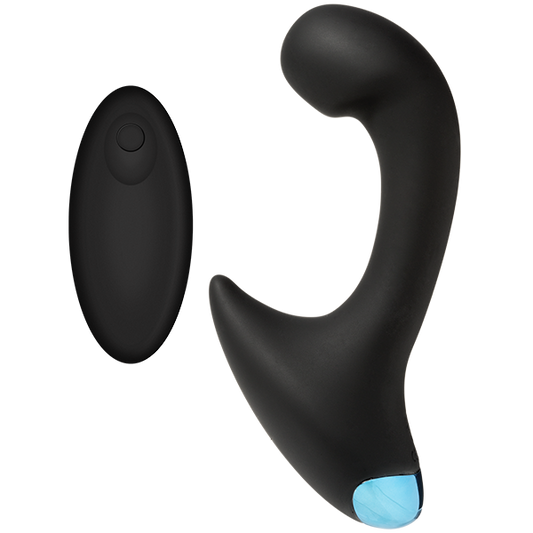 Optimale P-Curve Silicone Remote Rechargeable Black