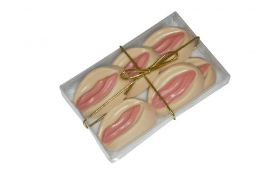 Bite Size Vagina Butterscotch Gift Box 6 Pieces