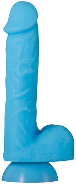 Touch And Glow Glow In The Dark Dildo Blue