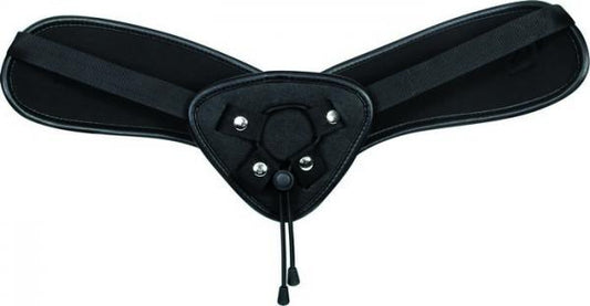 Ultimate Adjustable Harness Black Faux Leather O/S