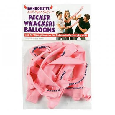 Pecker Whacker Balloons