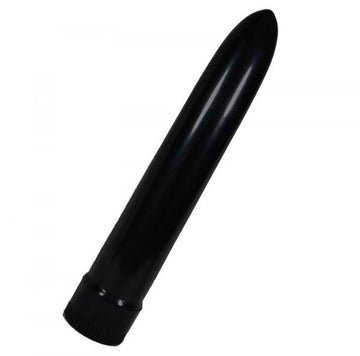 Lady&#039;s Mood 7 Inches Plastic Vibrator Black