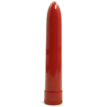 Lady&#039;s Mood 7 Inches Plastic Vibrator Red