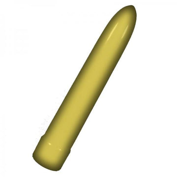 Lady&#039;s Mood 7 Inches Plastic Vibrator Yellow