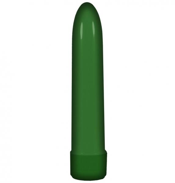 Lady&#039;s Choice 5 inches Plastic Vibrator Green