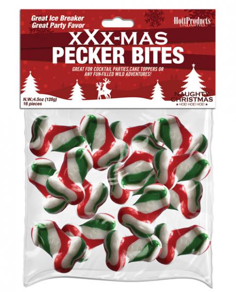 XXX-Mas Pecker Bites 16 Pieces 4.5 ounces Net Weight