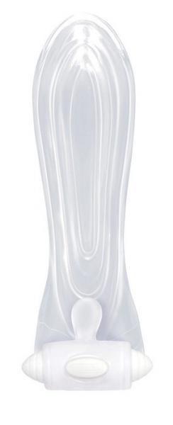 The Nines Vibrating Sextenders Contoured Sleeve Clear