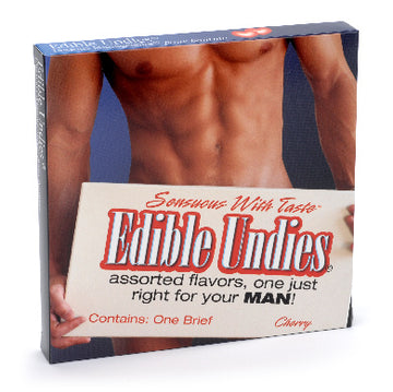 Edible Undies Male Strawberry Champagne