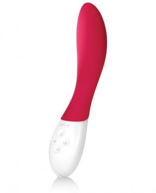 Mona 2 G-Spot Silicone Vibrator - Red