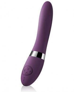 Elise 2 Dual Vibrating Silicone Vibrator Waterproof - Purple