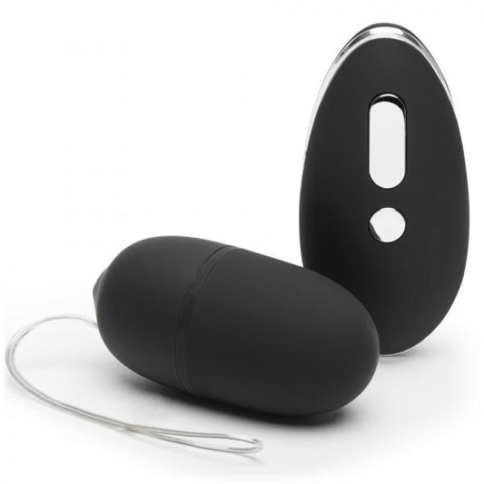 Happy Rabbit Remote Control Egg Vibrator Black