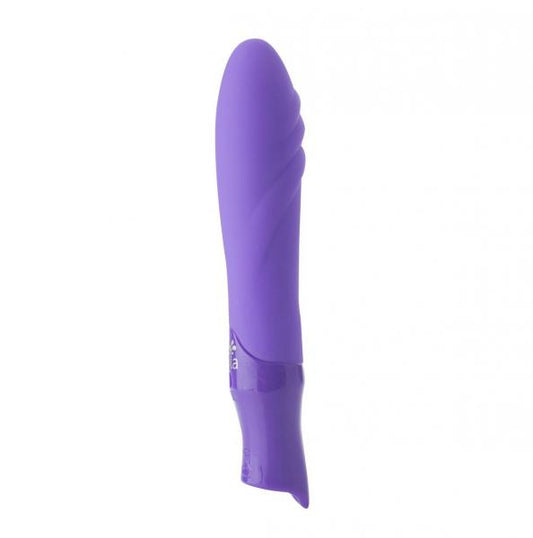 Margo Maia Silicone Textured Bullet Vibrator Purple