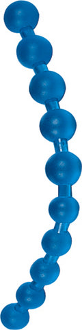 Jumbo Thai Anal Beads Blue