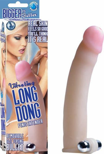 Vibrating Long Dong Penis Extender