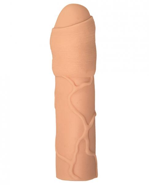 Natural Realskin Uncircumcised Xtender Vibrating Beige