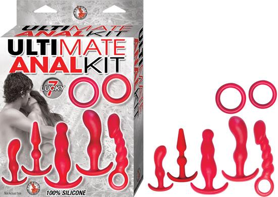 Ultimate Anal Kit Red 7 Unique Items