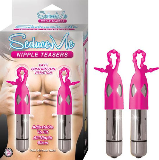 Seduce Me Nipple Teasers Silver