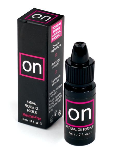 On Natural Arousal Oil For Her 5ml Bottle