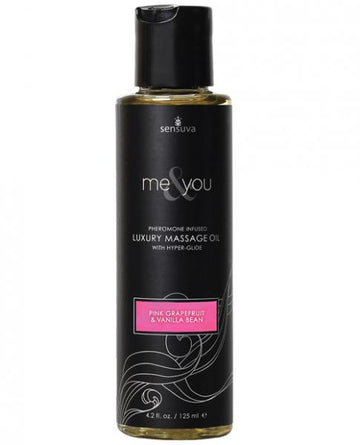 Me &amp; You Massage Oil Grapefruit Vanilla 4.2oz