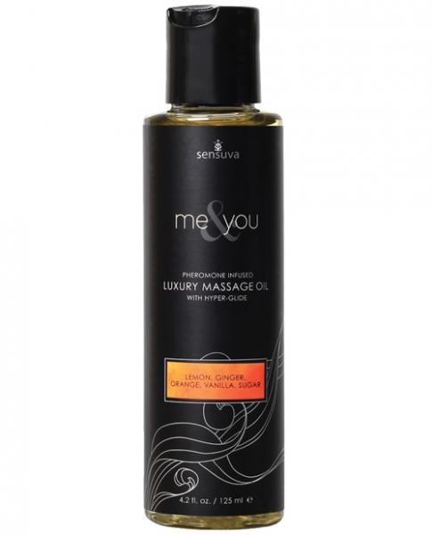 Me &amp; You Massage Oil Sugar &amp; Citrus 4.2oz