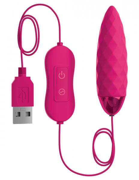 OMG! BULLETS #FUN USB Powered Bullet Vibrator Fuchsia