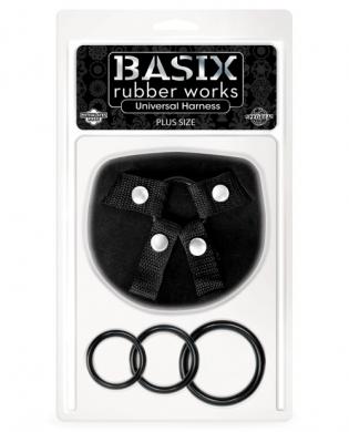 Basix Rubber Works Universal Harness Plus Size