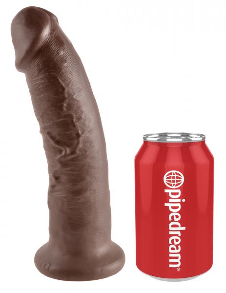 King Cock 9 Inch Dildo Brown