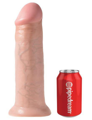 King Cock 12" Dildo - Beige