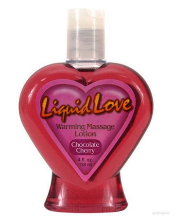 Liquid Love Warming Massage Chocolate Cherry 4 oz