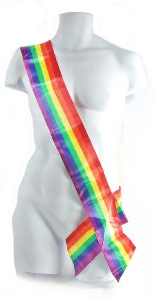 Gaysentials Rainbow Sash O/S