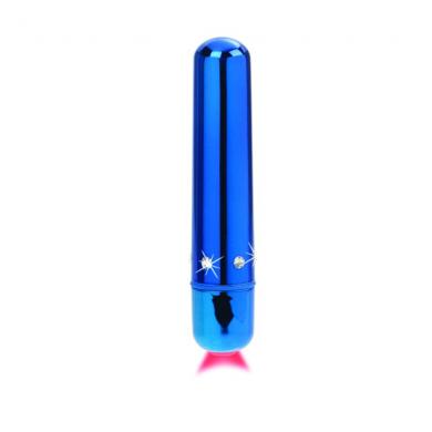 Crystal High Intensity Bullets 2 Blue Bullet Vibrator