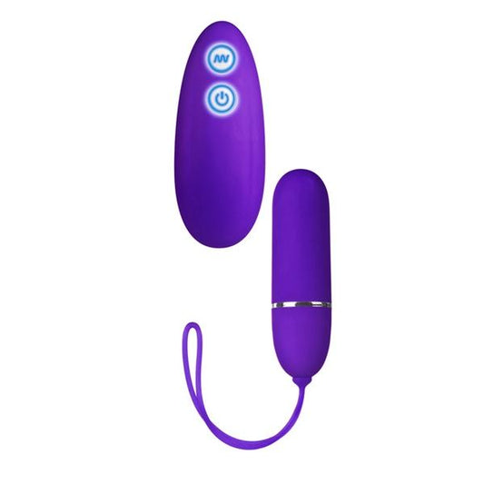 Posh 7 Function Lovers Remote Bullet Vibrator Purple