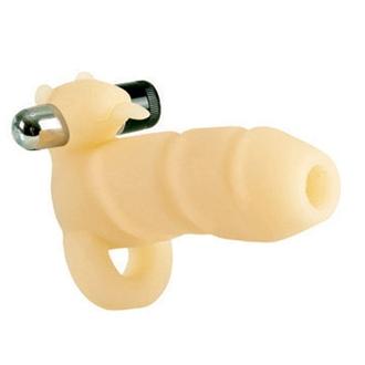 Futurotic Ultimate Beaver 4 Way Arouser Beige Penis Sleeve