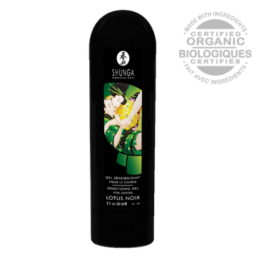 Shunga Lotus Noir Sensitizing Cream For Lovers 2oz