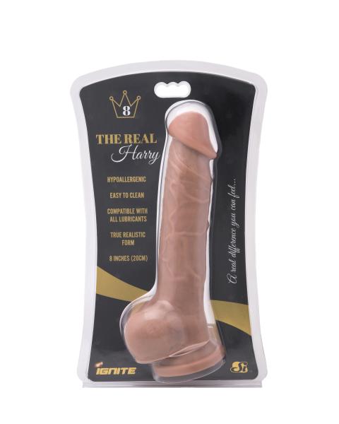 Real Harry 8 inches Caramel Tan Dildo