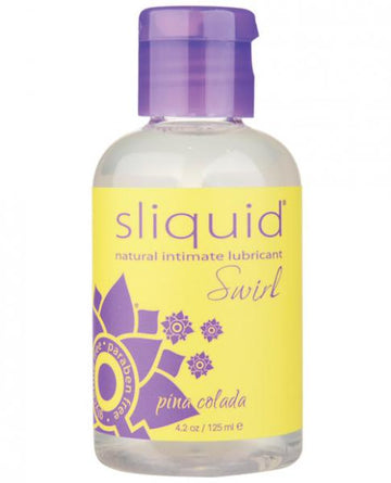 Sliquid Swirl Lubricant Pina Colada 4.2oz