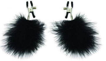 Sex &amp; Mischief Feathered Nipple Clamps